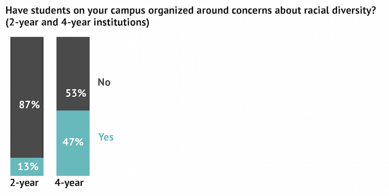 Student racial diversity concerns